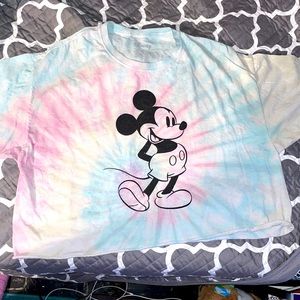 Disney Mickey Mouse shirt tie dye